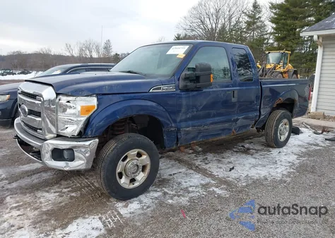 2012 Ford F-250 Xlt z USA, uszkodzony, nr VIN 1FT7X2B68CED23288